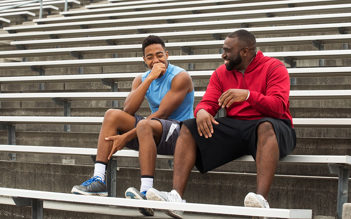 Coach,Spending,Time,Mentoring,A,Student,Athlete.